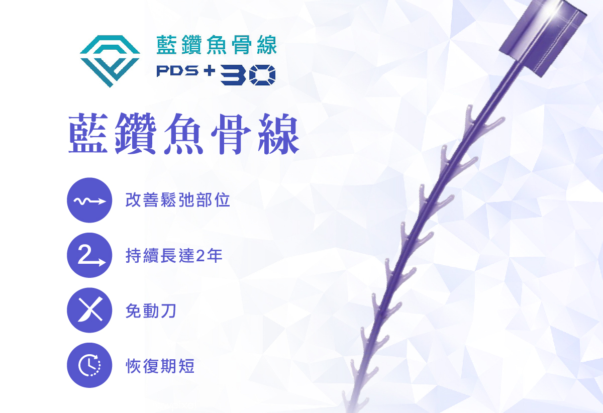 藍鑽魚骨線優點